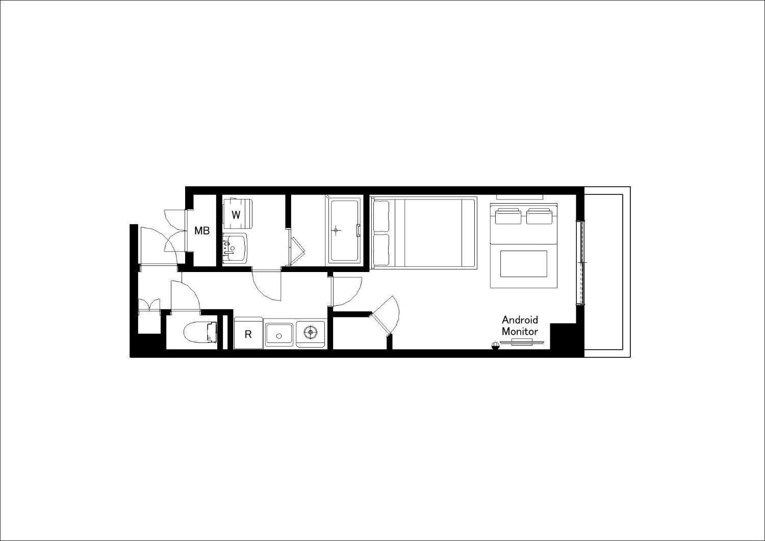 Best Residence Kujo Ósaka Pokoj fotografie