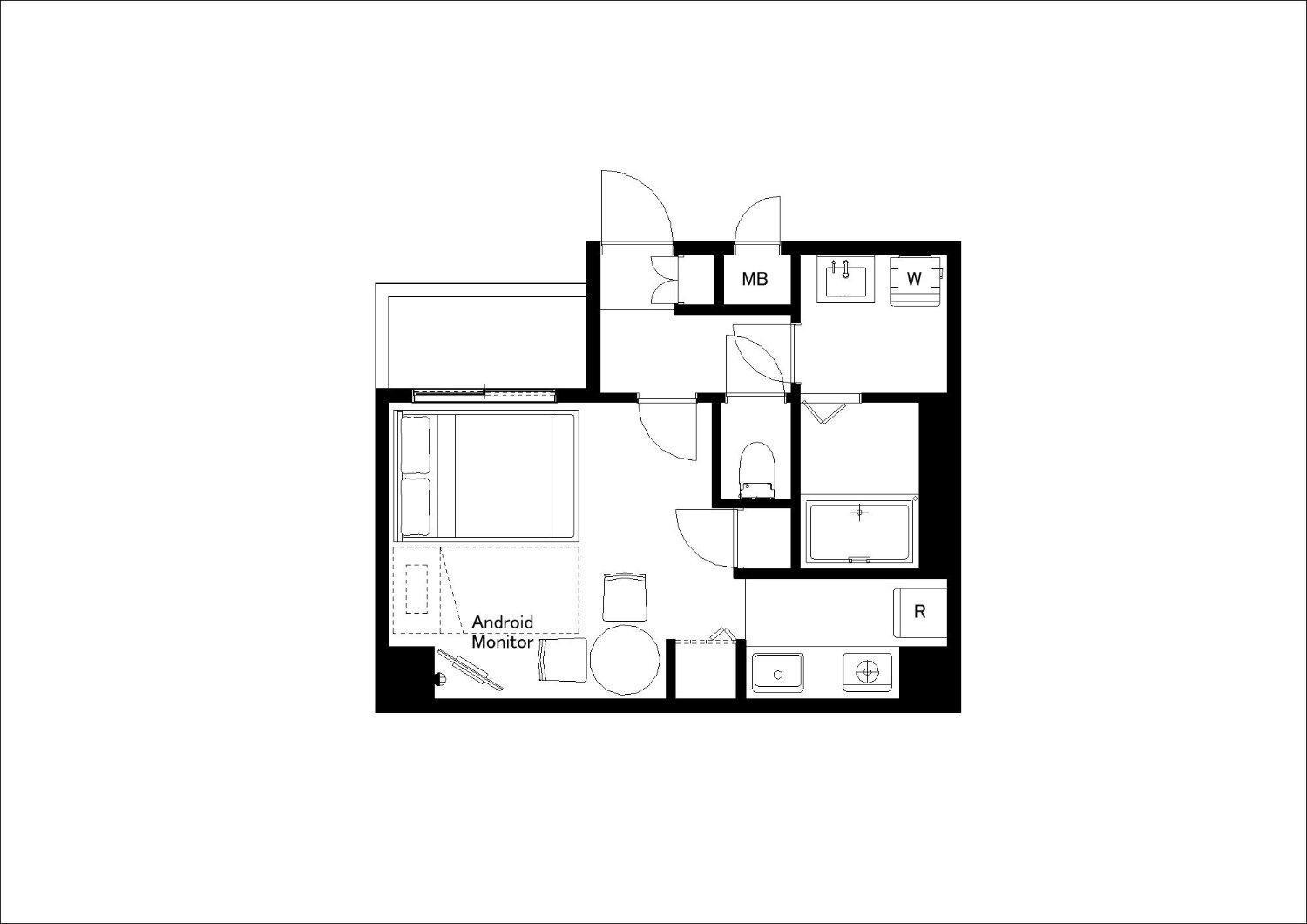 Best Residence Kujo Ósaka Pokoj fotografie